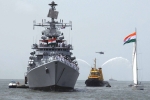 Singapore news, Indian Navy in Singapore, indian navy to showcase their warships off coast singapore, Singapore navy