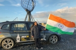 Indians abroad, India, indian woman sets world record in arctic expedition, Santa claus