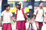 foot, household, 60 of indian children go to school on foot survey, School students