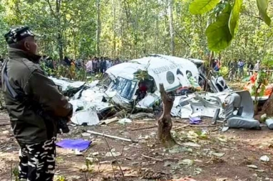 Jharkhand Air Ambulance Flying to Delhi Crashes