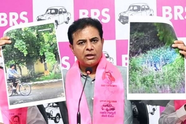 KTR&#039;s Big Statements on Hyderabad University Land