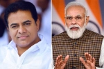 KTR and Narendra Modi new updates, KTR and Narendra Modi updates, ktr continues to take a dig on narendra modi, Party
