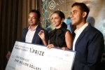 Million Dollar Prize, Million Dollar Prize, indian entrepreneurs attain million dollar prize for leaf wearables, Naveen jain