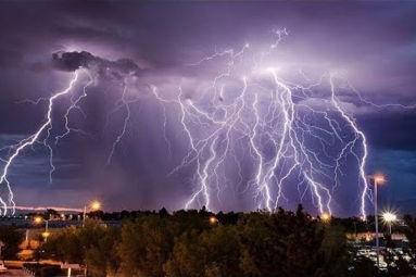 34 percent rise in the Lightning strikes in India