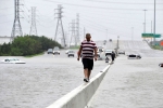 massive flooding in houston, weather condition in houston, massive flooding in houston ahead of howdy modi, Atlantic ocean