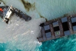 oil spill, ship, everything about mauritius oil spill and india s assistance, Coral