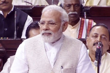 Modi Addressing The 250th Parliament Winter Session
