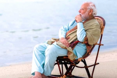 Narendra Modi holidays in Lakshadweep