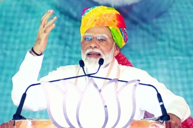 Narendra Modi takes a dig on Congress