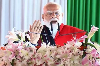 Peace is necessary for Development: Modi about Manipur