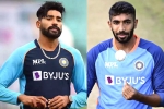 India Vs South Africa, Mohammed Siraj matches, mohammed siraj replaces injured jasprit bumrah, Rishabh pant