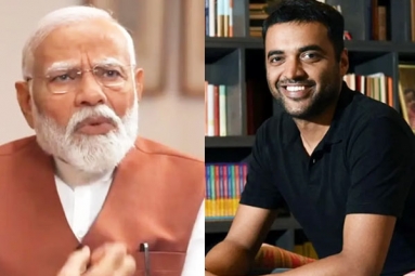 Narendra Modi heaps praise on Zomato CEO