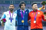 Neeraj Chopra updates, Neeraj Chopra performance, neeraj chopra shines the best in asian games 2023, Kuwait