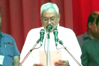 Nitish Kumar Takes Oath For The Eighth Time As Bihar Chief Minister