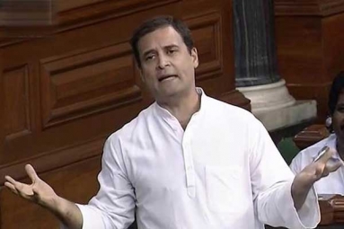 No Confidence Motion: PM Modi Works Only for 10-20 Businessmen, Not for Common Man, Says Rahul Gandhi