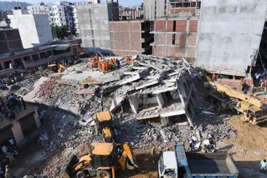 Greater Noida: 6-storey Building Falls on Another, 3 Dead, Galore Trapped
