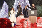 US Christmas, US Christmas, obama lights national christmas tree for final time, Marc anthony