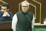 Omar Abdullah breaking news, Omar Abdullah breaking updates, omar abdullah s powerful speech after terror attack, Us open