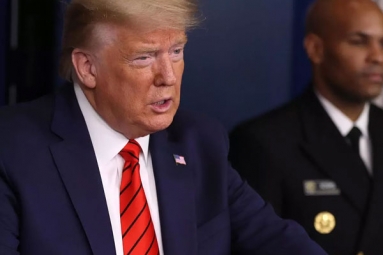 &lsquo;Peak of Coronavirus deaths likely will be in 2 weeks&rsquo; : President Donald Trump