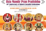 AZ Event, Events in Arizona, ekta mandir pran pratishtha mahotsav, Gurumurthy