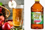 report, school, preschoolers served with cleaning liquid to drink instead of apple juice, Pine sol
