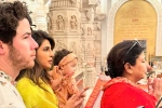 Priyanka Chopra with family, Priyanka Chopra India, priyanka chopra with her family in ayodhya, Airport