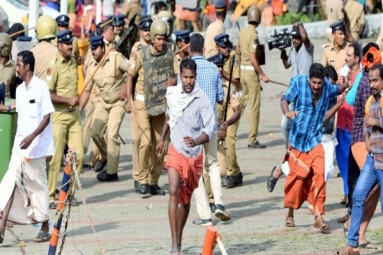 Protests Erupt in Sabarimala Over Presence of Woman