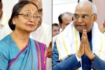 Meira Kumar, Ramnath Kovind, india getting ready to welcome new president, Mulayam singh yadav