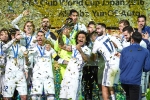 UEFA, Kashima, real madrid clinches its 3rd title this year, Club world cup UEFA, Kashima, real madrid clinches its 3rd title this year, Club world cup