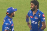 Rohit Sharma Vs Hardik Pandya viral, Rohit Sharma Vs Hardik Pandya videos, rohit sharma and hardik pandya into an argument after mi vs gt match, Us open