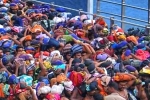 Sabarimala temple revenue, Sabarimala temple piligrims, sabarimala temple reports record piligrims, Opposition parties