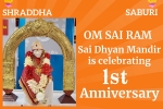 Sai Dhyan Mandir, Anniversary Celebrations, sai dhyan mandir 1st anniversary celebrations, Food bank