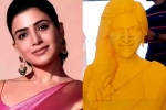 Samantha breaking news, Samantha temple news, samantha gets a temple from her fan, Niddhi agerwal