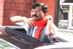 Sanjay Raut news, Sanjay Raut news, shiv sena leader sanjay raut arrested in land scam, Sanjay raut