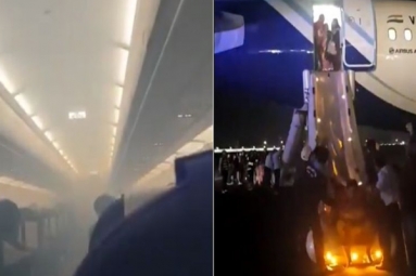 Smoke Fills Inside IndiGo Flight, Passengers Evacuated