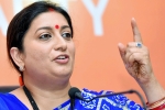 Irani, birth right, smriti irani no matter what a girl wears respect is her birth right, Female foeticide