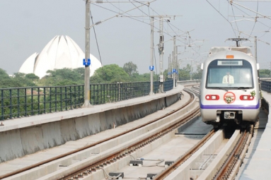 Social Distancing Plans By Delhi Metro- With &lsquo;Do not sit here&rsquo; Stickers