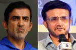 Sourav Ganguly and Gautam Gambhir communication, Sourav Ganguly and Gautam Gambhir news, sourav ganguly sends clear warning to gautam gambhir, Championship
