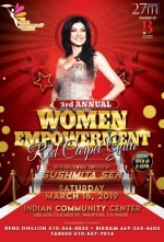 Events in California, California Current Events, women empowerment gala 2019, Sushmita sen