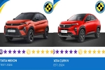 Tata Curvv, Tata Nexon and Curvv rating, tata nexon and curvv score 5 stars in bharat ncap crash tests, Tata curvv