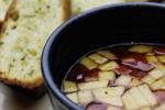 Tomato and truffle soup, Apple, healthy apple tomato and truffle soup, Apple juice