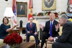 oval office, Mexico, trump threatens to shut down government over border wall, Evil spirit