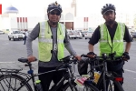 hajj on bicycle from india, cycling to mecca for haj, two indian men cycling to mecca for haj while fasting for ramadan, Mecca