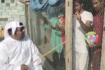 uae man locks up India football fans, UAE man, watch uae man locks up indian football fans in cage before match, Indian football