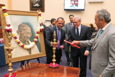 U.S. Capitol Celebrates 150th Anniversary of Mahatma Gandhi