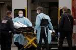 US, United states, us coronavirus death toll rises by 100 on monday, Health care professionals US, United states, us coronavirus death toll rises by 100 on monday, Health care professionals