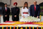 Raj Ghat, Delhi, highlights on day 2 of the us president trump visit to india, Rajghat