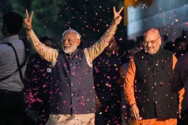 &lsquo;This Is a Victory of Democracy&rsquo;: Narendra Modi After a Massive BJP Win