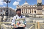 Vikas Kumar’s Utsav, Vikas Kumar’s Utsav auctioned for Millions, vikas kumar s utsav auctioned for millions from modi pope to obama check out the list who owns a copy, Vikas khanna