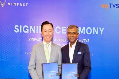 VinFast Partners With myTVS in India